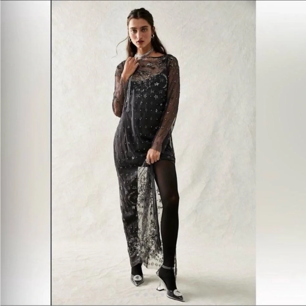Free People Black Magic Midi XS - Picture 2 of 15